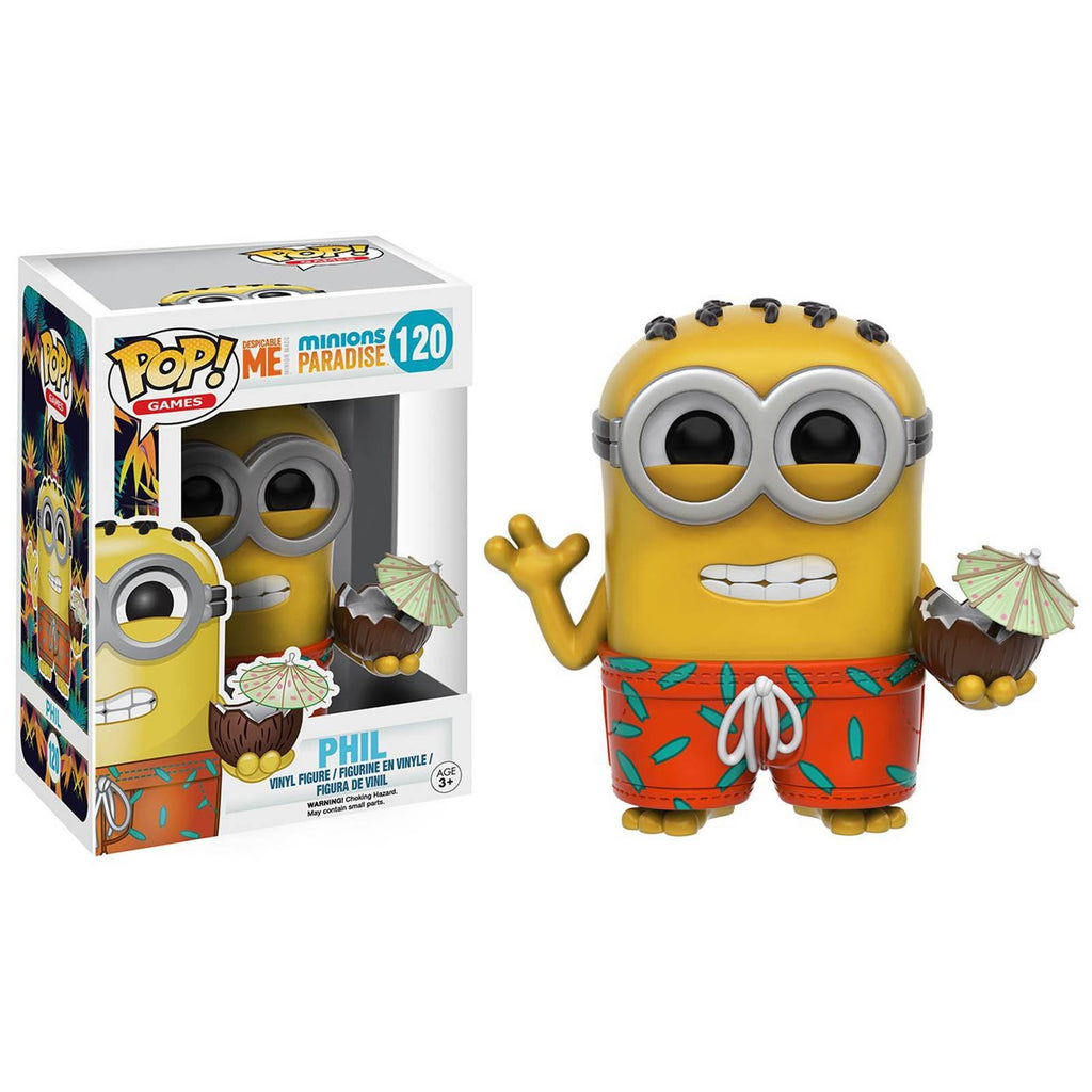Funko Minions Paradise POP Phil Vinyl Figure