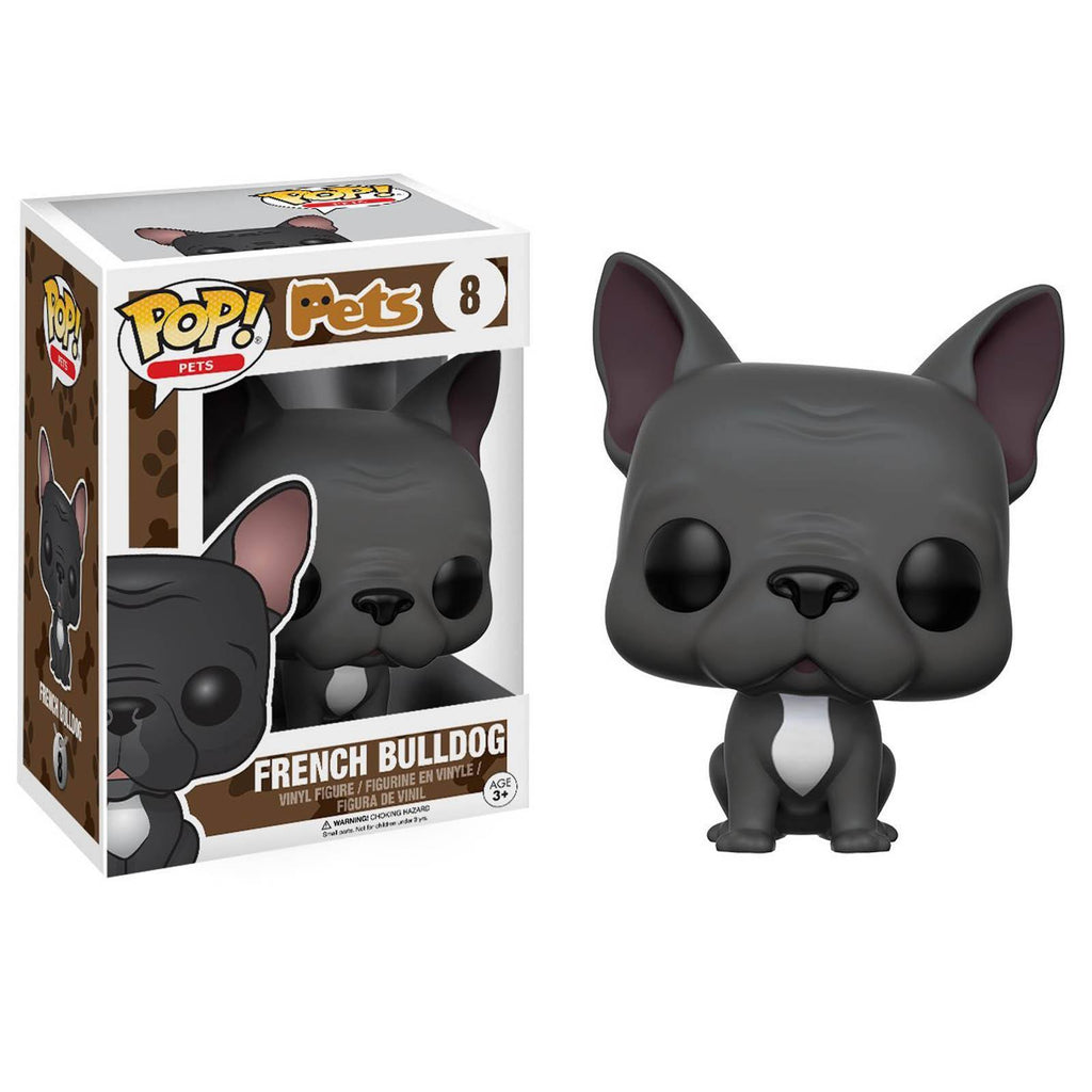 Funko Pets POP French Bulldog Gray Vinyl Figure