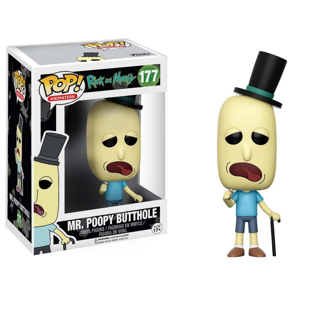 Funko Rick and Morty POP Mr. Poopy Butthole Vinyl Figure