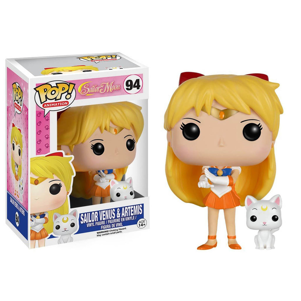 Funko Sailor Moon POP Sailor Venus with Artemis Vinyl Figure