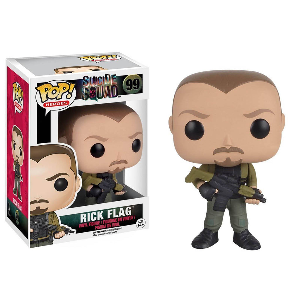 Funko Suicide Squad POP Rick Flag Vinyl Figure