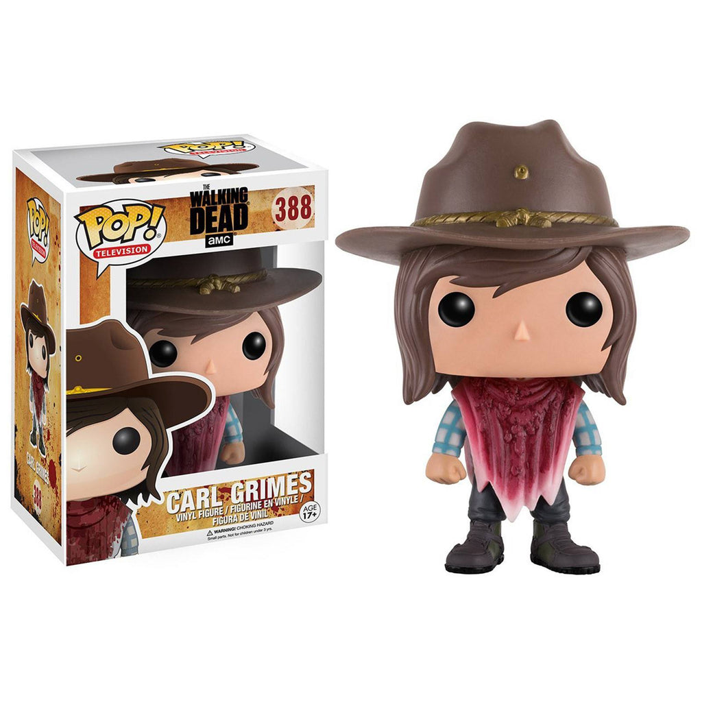 Funko Walking Dead POP Carl Grimes Poncho Vinyl Figure