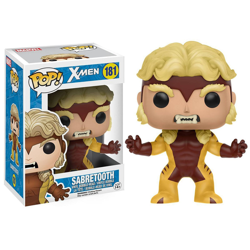 Funko X-Men POP Sabretooth Bobble Head Vinyl Figure