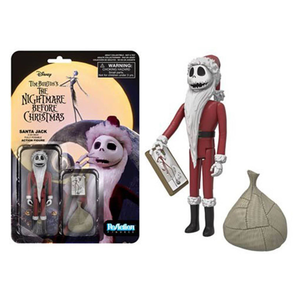 Funko Nightmare Before Christmas Santa Jack ReAction Figure