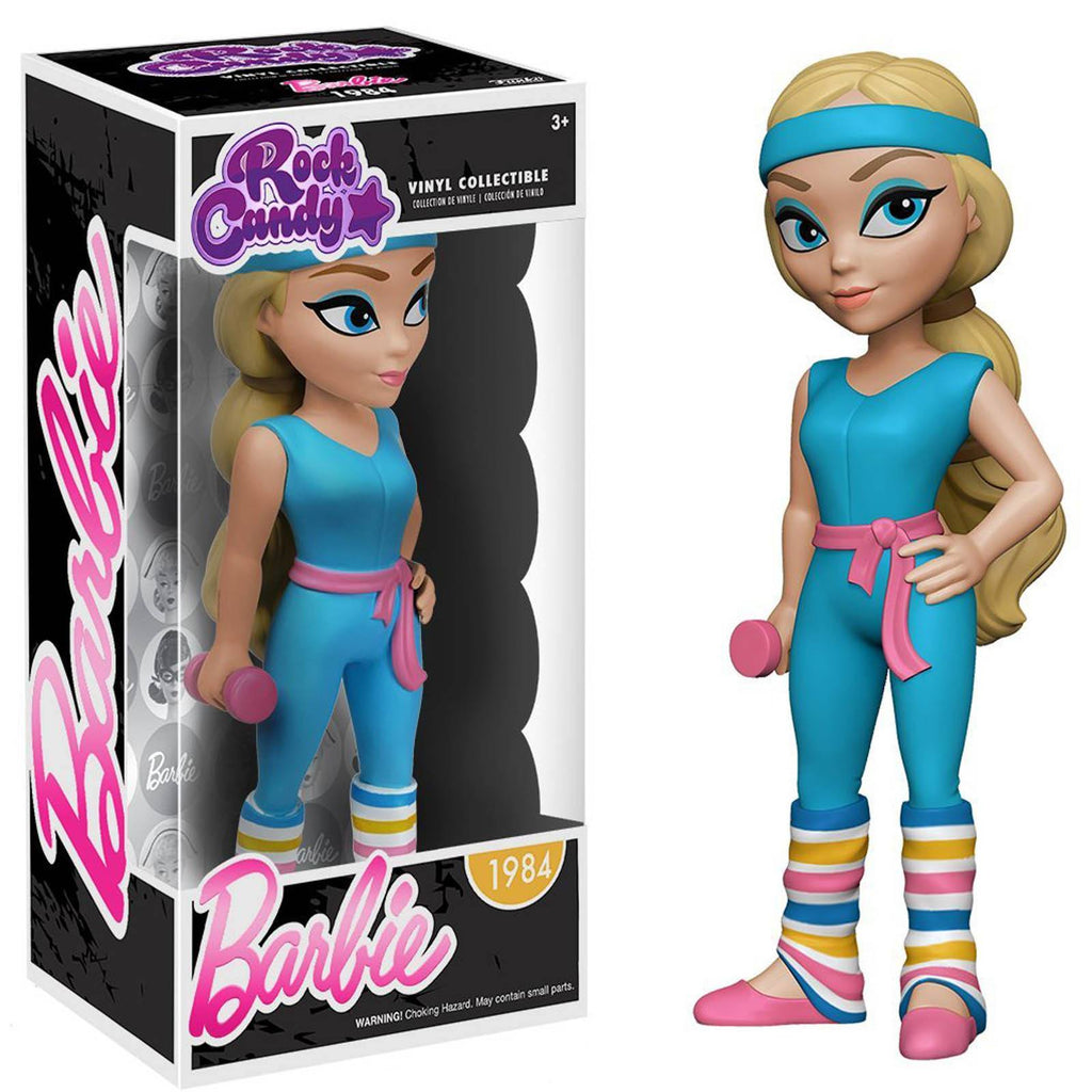 Funko Barbie Rock Candy 1984 Gym Vinyl Figure