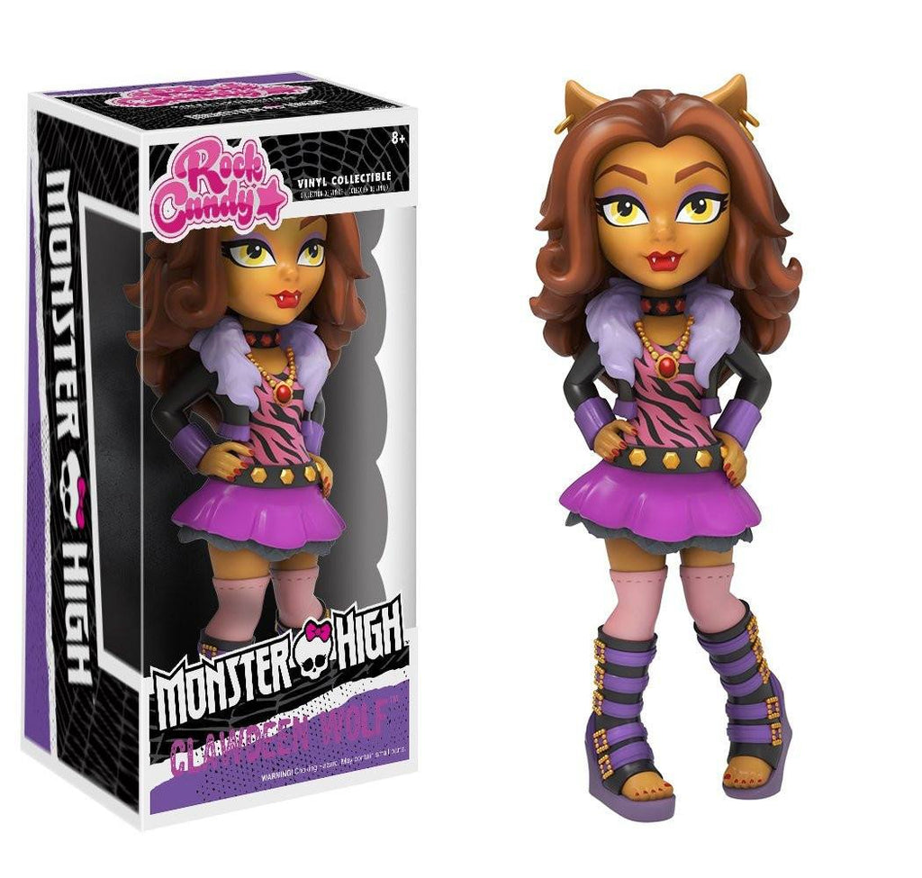 Funko Monster High Rock Candy Clawdeen Wolf Vinyl Figure