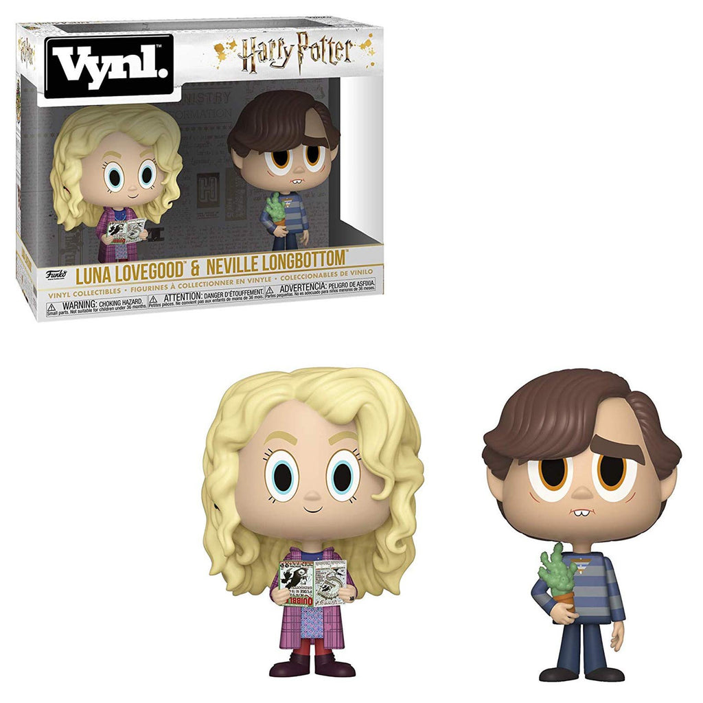Funko Harry Potter Vynl Luna Lovegood Neville Longbottom Figure Set