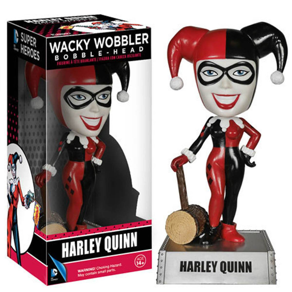 DC Universe Wacky Wobbler Harley Quinn Bobble Head Figure