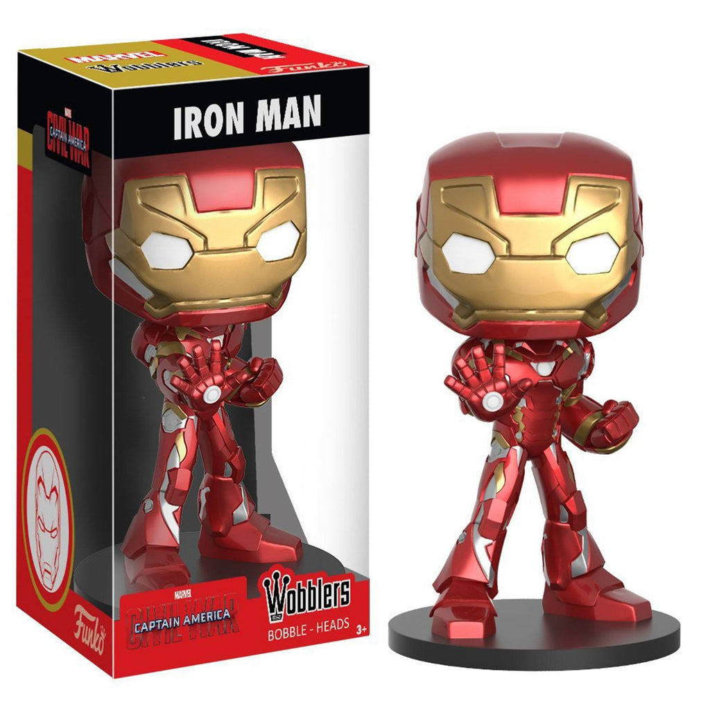 Funko Marvel Wobblers Iron Man Bobble Head Figure