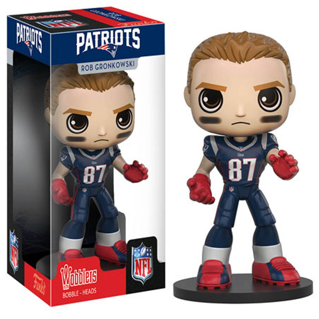 Funko NFL Wobblers Rob Gronkowski Bobble Head Figure