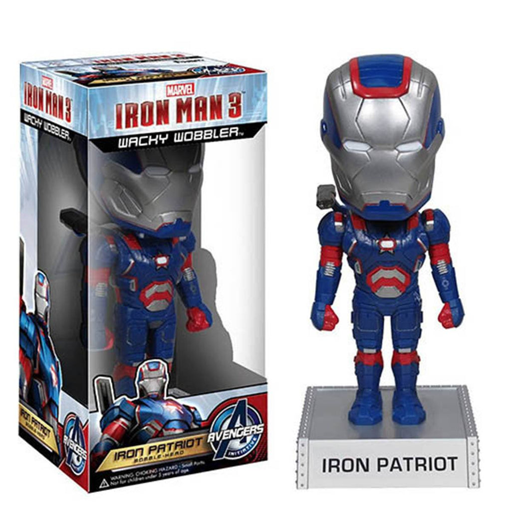Iron Man 3 Iron Patriot Wacky Wobbler Bobble Head