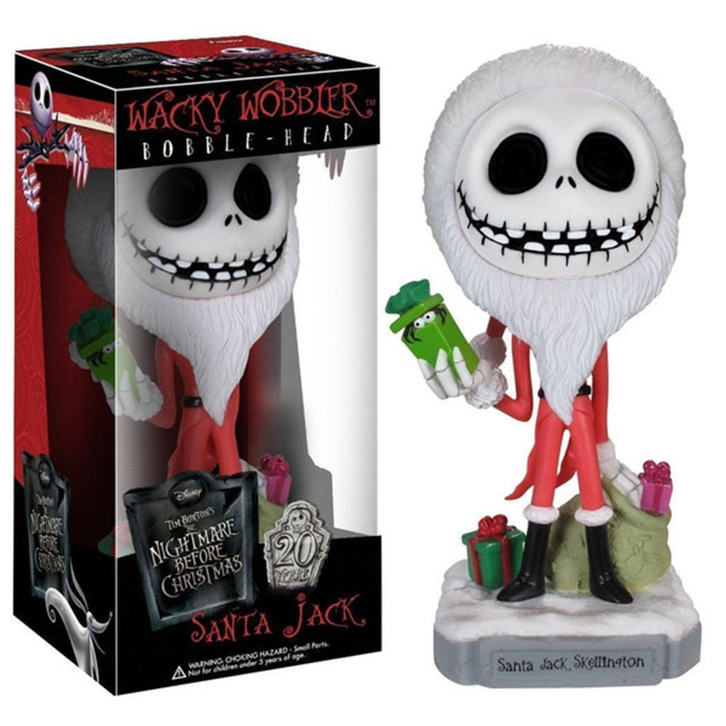 Night Before Christmas Wacky Wobbler Santa Jack Bobble Head Figure