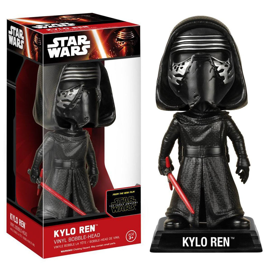 Star Wars Force Awakens Wacky Wobbler Kylo Ren Bobble Head Figure