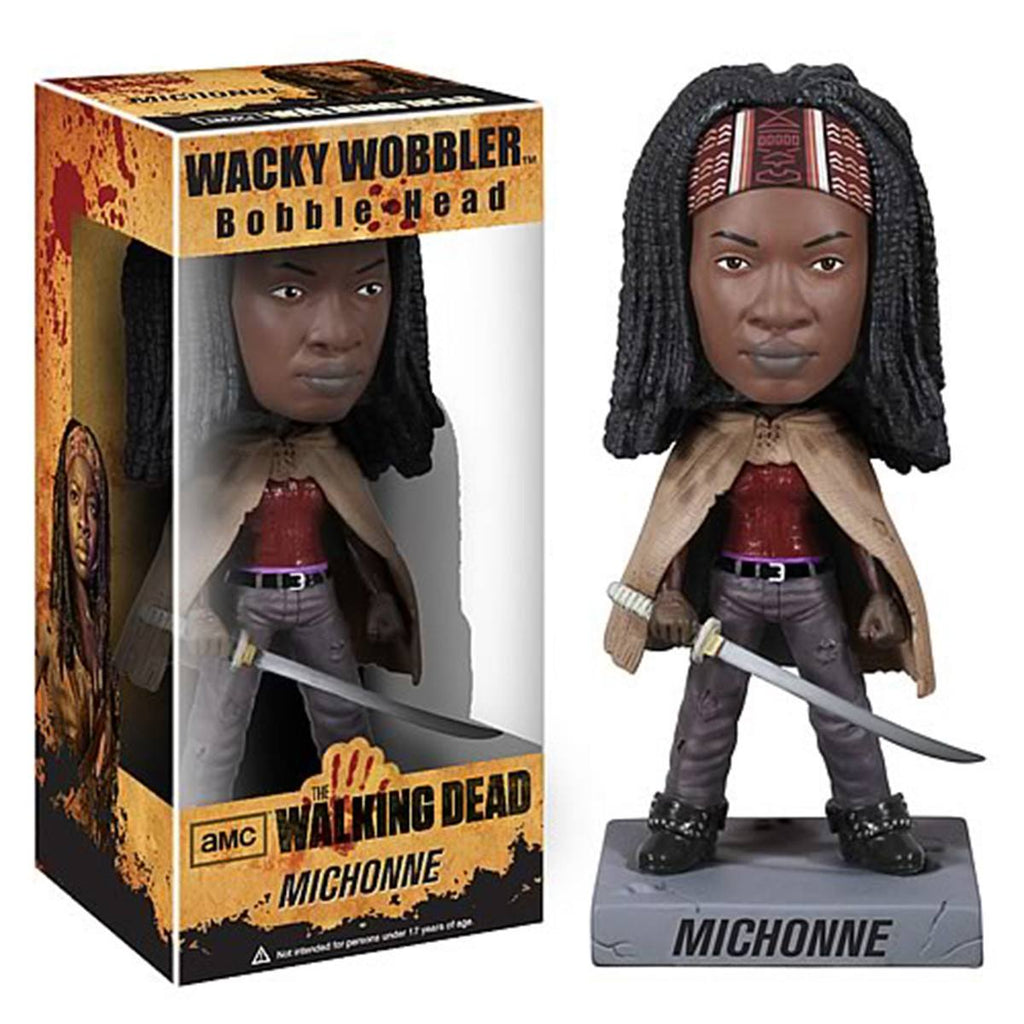 Walking Dead Michonne Wacky Wobbler Bobble Head Figure