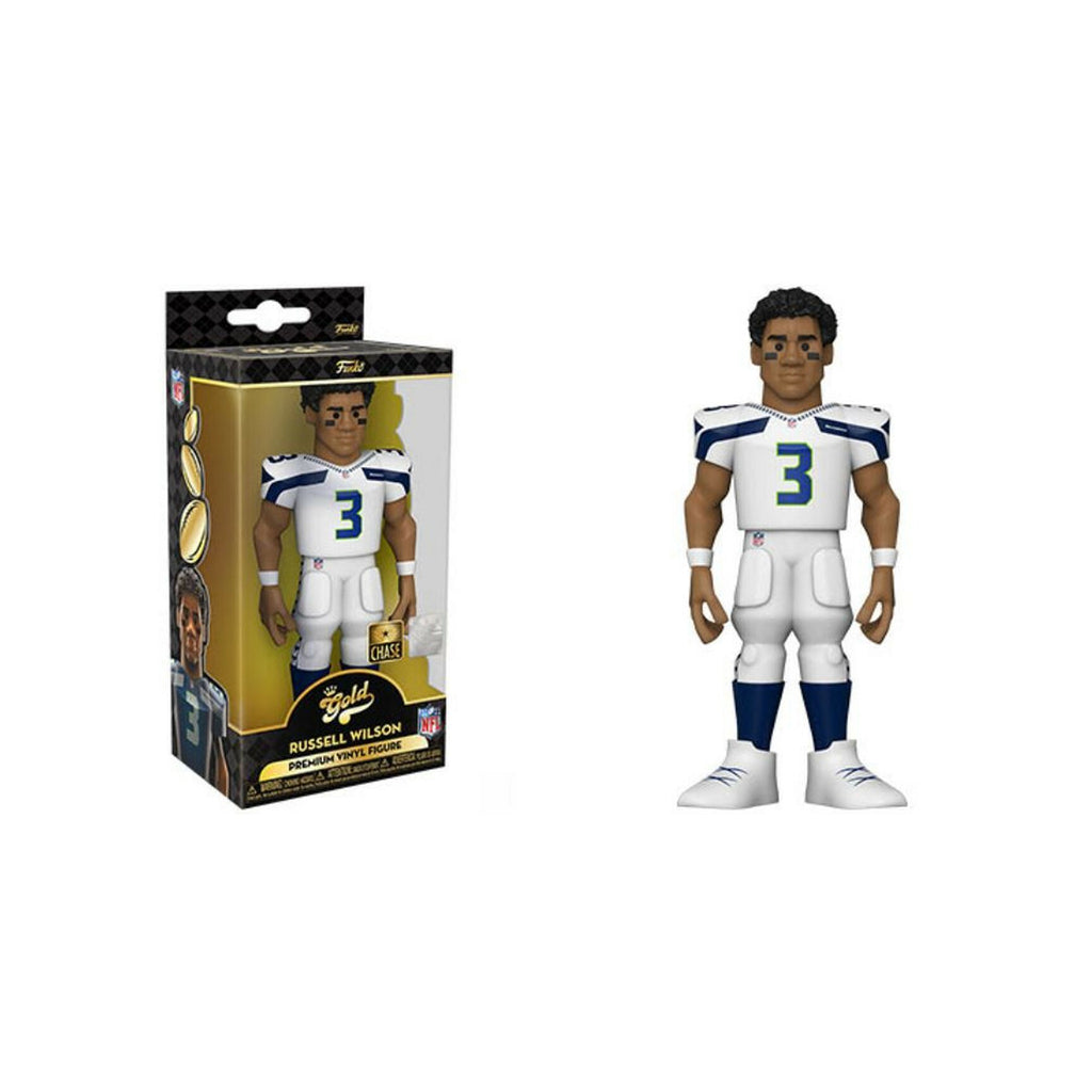 Funko Gold NFL Russell Wilson 5 Inch Vinyl Figure CHASE VERSION