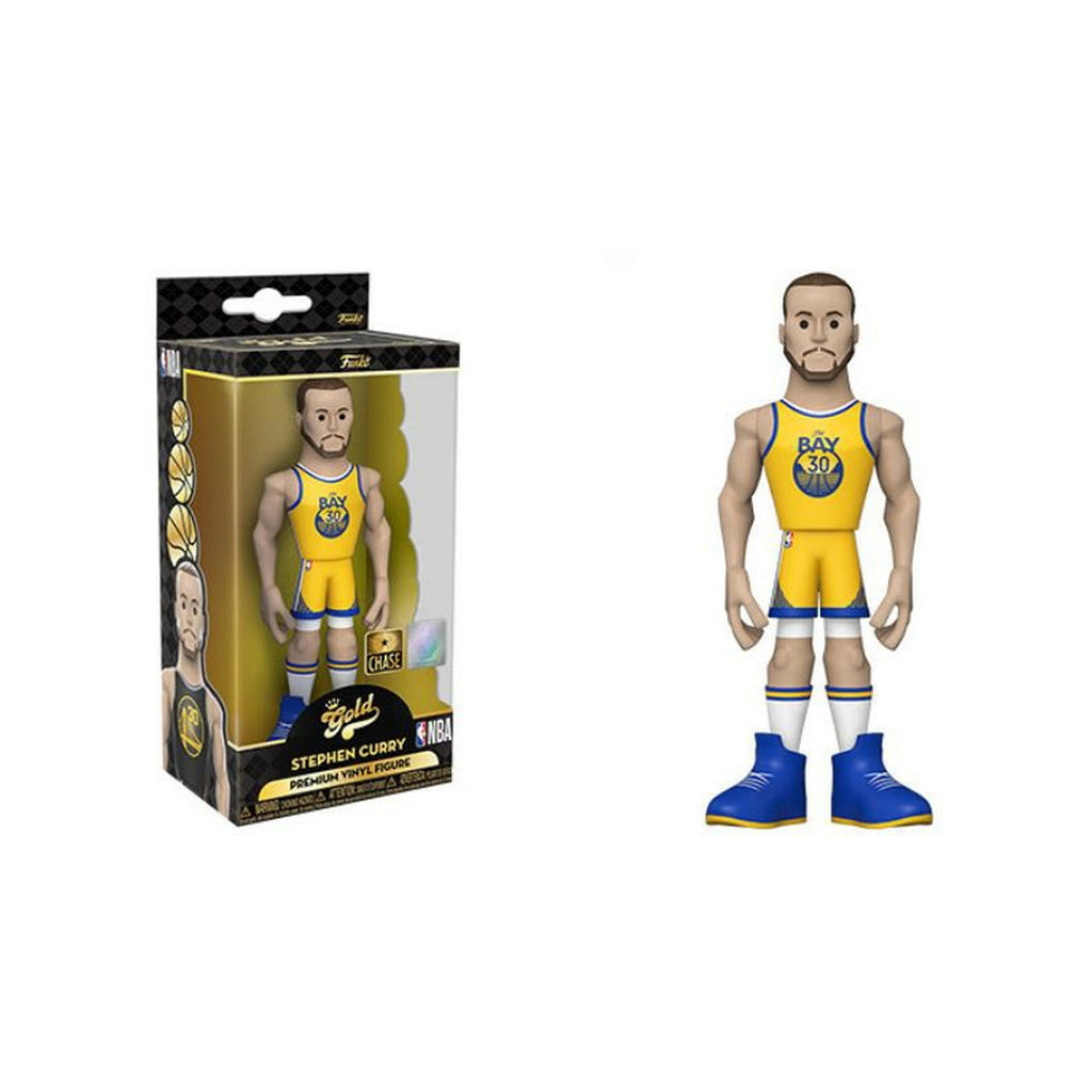 Funko NBA Warriors Gold Stephen Curry Figure CHASE VERSION