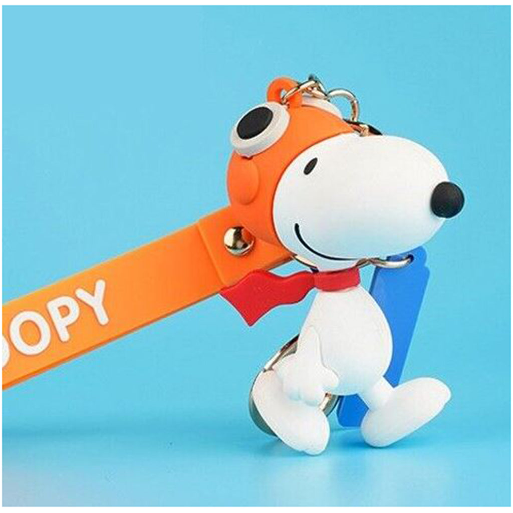 Peanuts Pilot Snoopy Mini Figure Keychain - Radar Toys