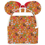 Loungefly Disney Gingerbread All Over Print Mini Backpack With Headband - Radar Toys