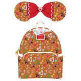 Loungefly Disney Gingerbread All Over Print Mini Backpack With Headband - Radar Toys
