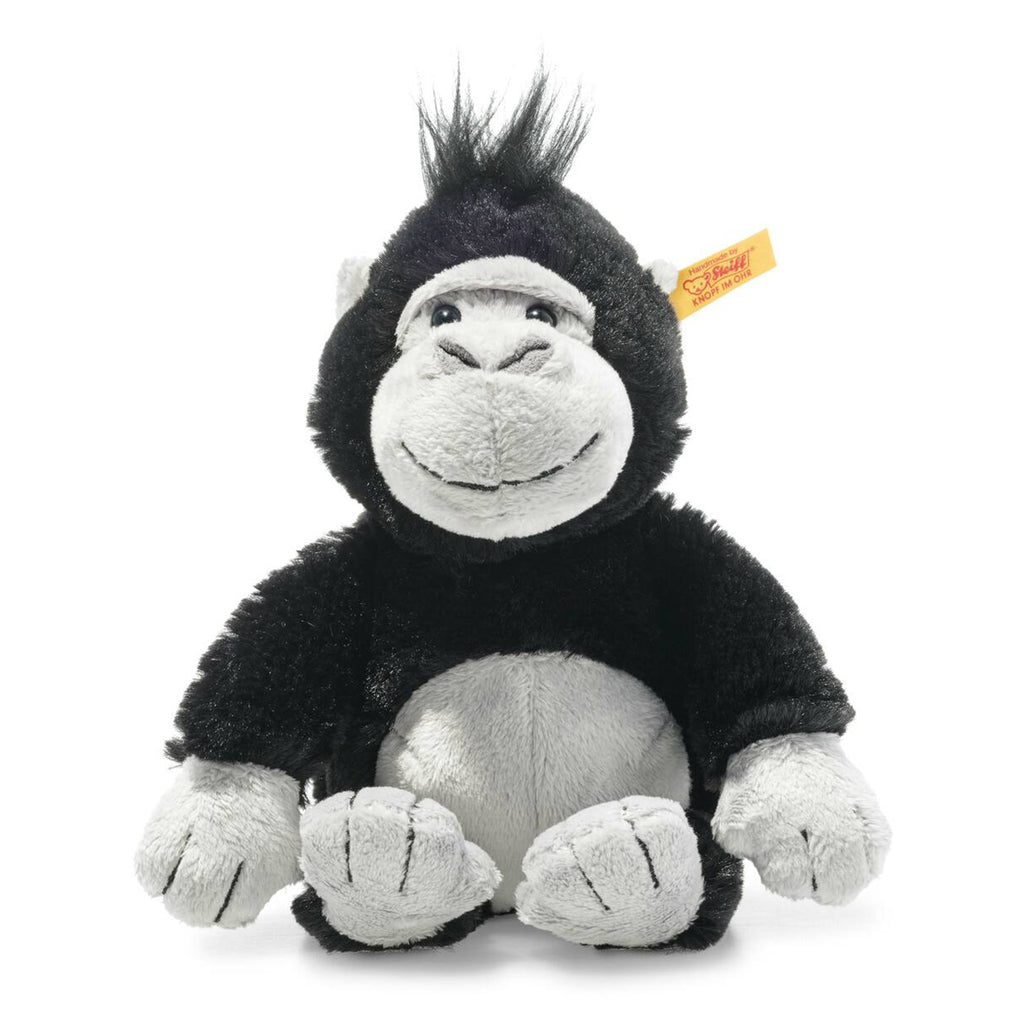 Steiff Bongy Gorilla Black And Grey Plush Figure