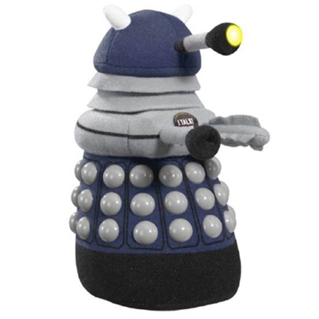 Doctor Who Dark Blue Dalek Talking 9 Inch Plush Figure - Radar Toys