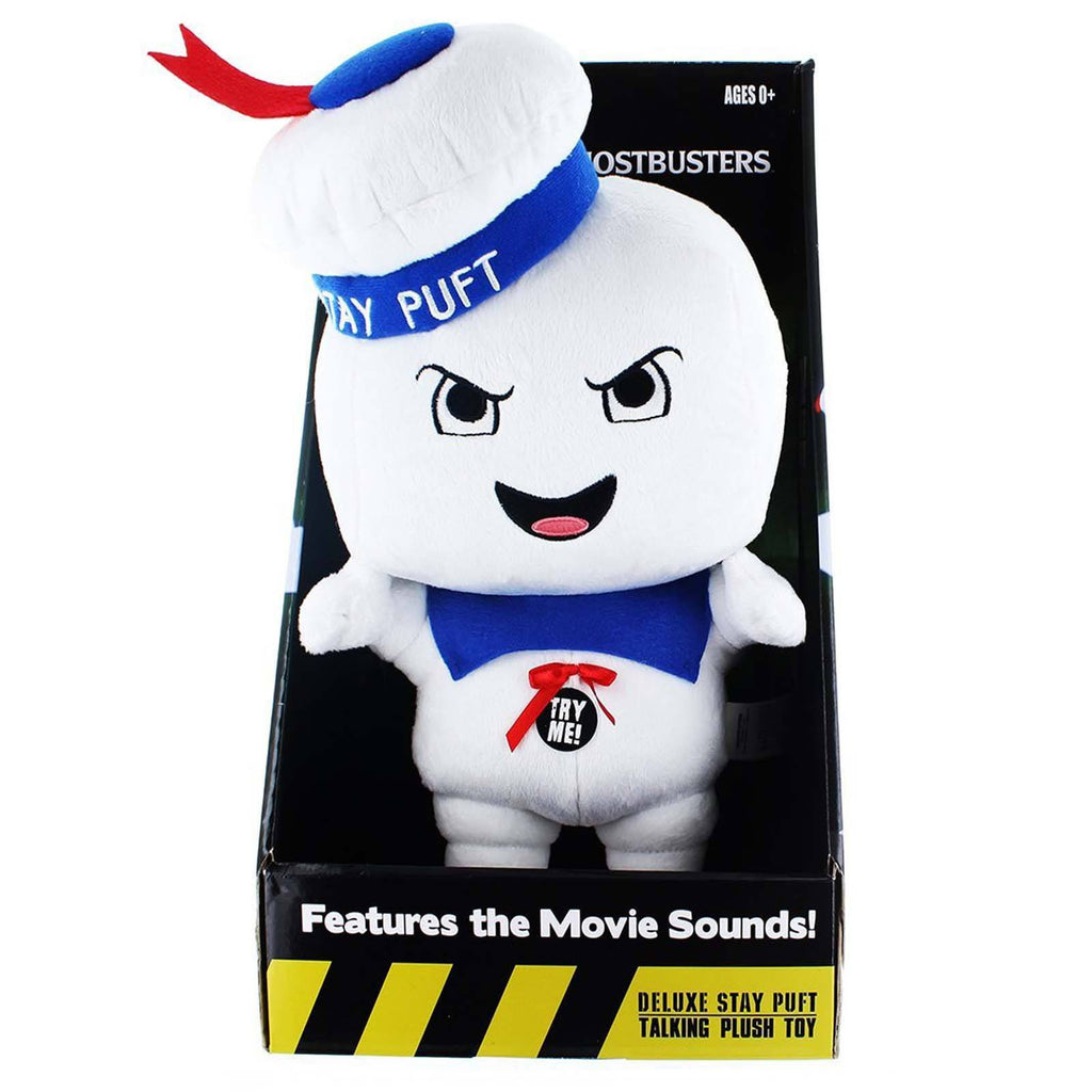 Ghostbusters Deluxe Talking Stay Puft 15 Inch Plush Figure - Radar Toys