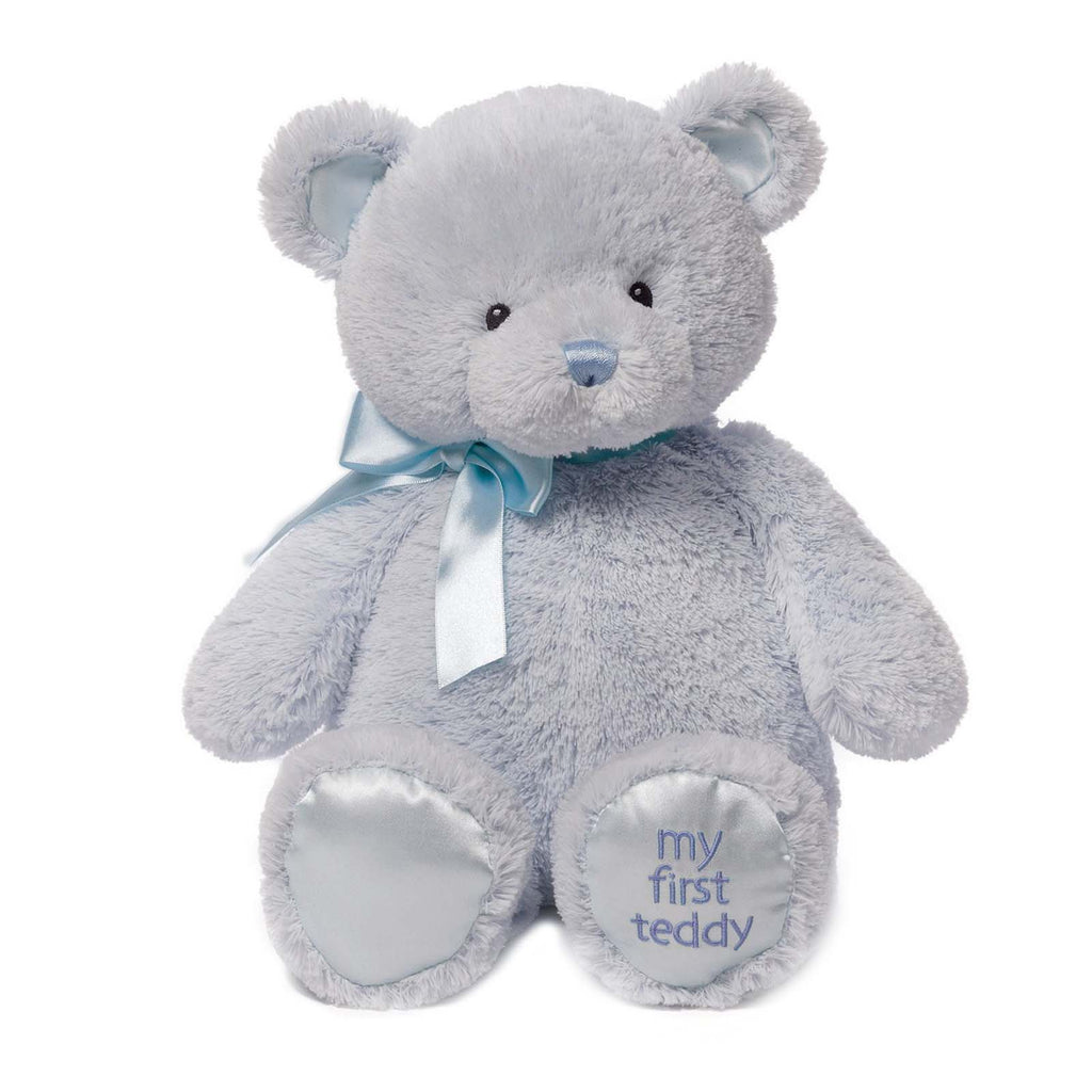 Gund Baby My First Teddy Bear Blue 18 Inch Plush Figure - Radar Toys
