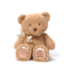 Gund Baby My First Teddy bear Tan 10 Inch Plush Figure - Radar Toys