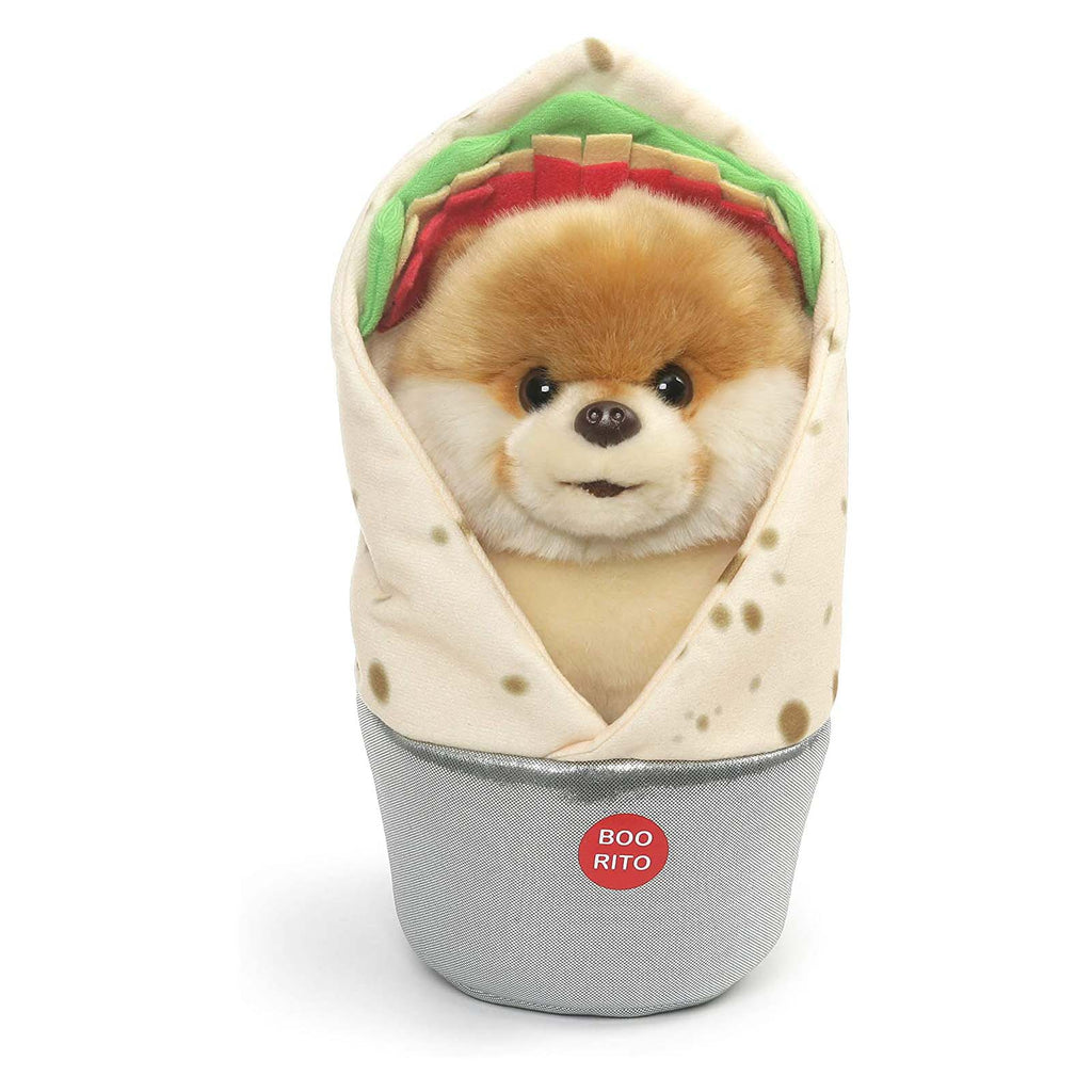 Gund Boo World's Cutest Dog In Burrito Outfit 9 Inch Plush Figure - Radar Toys
