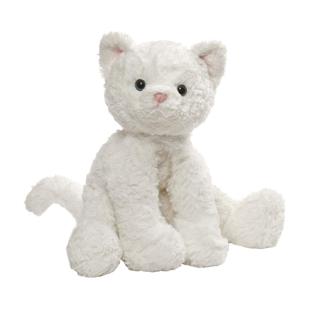 Gund Cozys Cat White 10 Inch Plush Figure - Radar Toys