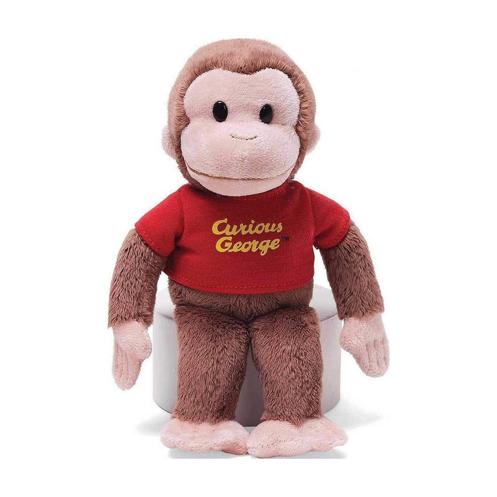 Gund Curious George Red Shirt 5 inch Plush Figure - Radar Toys