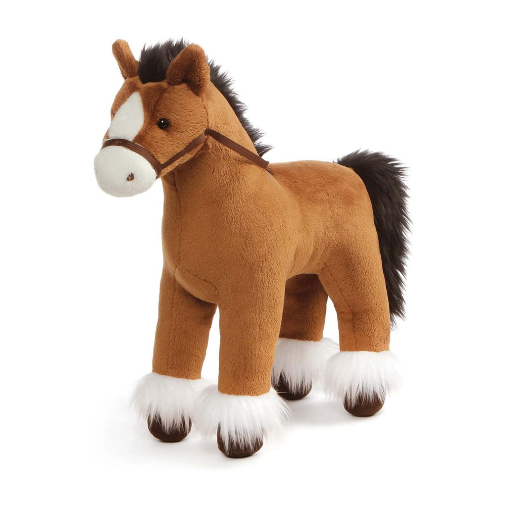 Gund Dakota Clydesdale Horse 15 Inch Plush Figure - Radar Toys