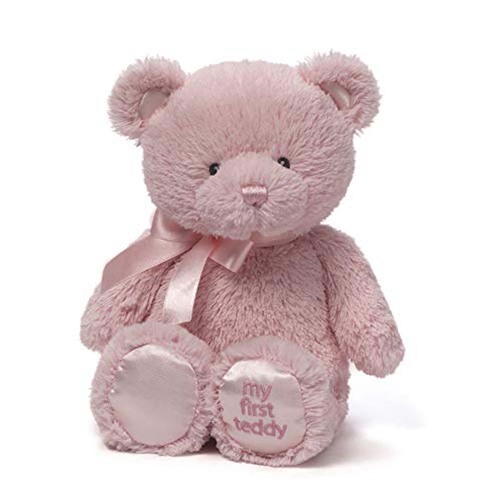 Gund My First Teddy Bear Pink 10 Inch Plush Figure - Radar Toys