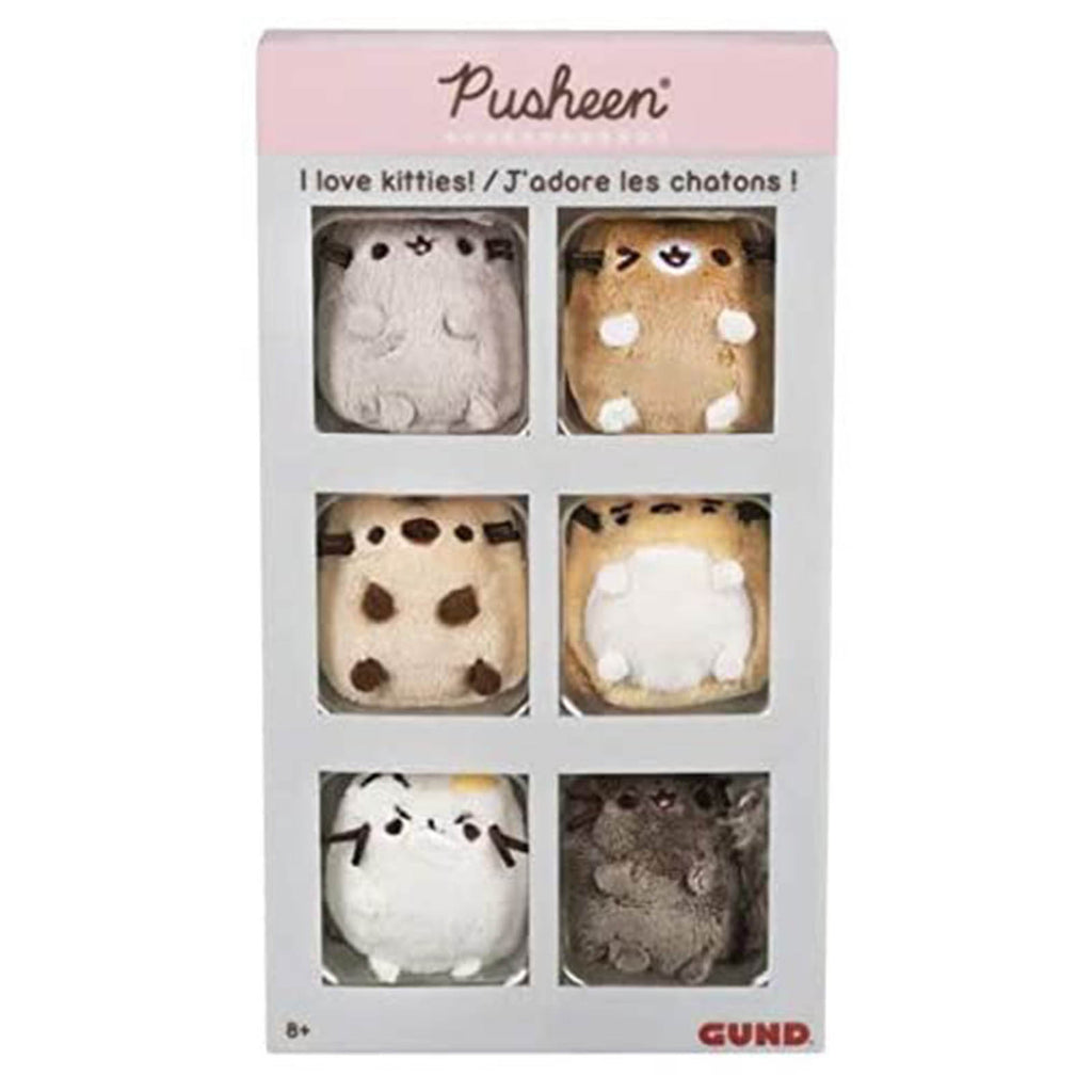 Gund Pusheen Comic Collector 6 Plush Figure Set - Radar Toys