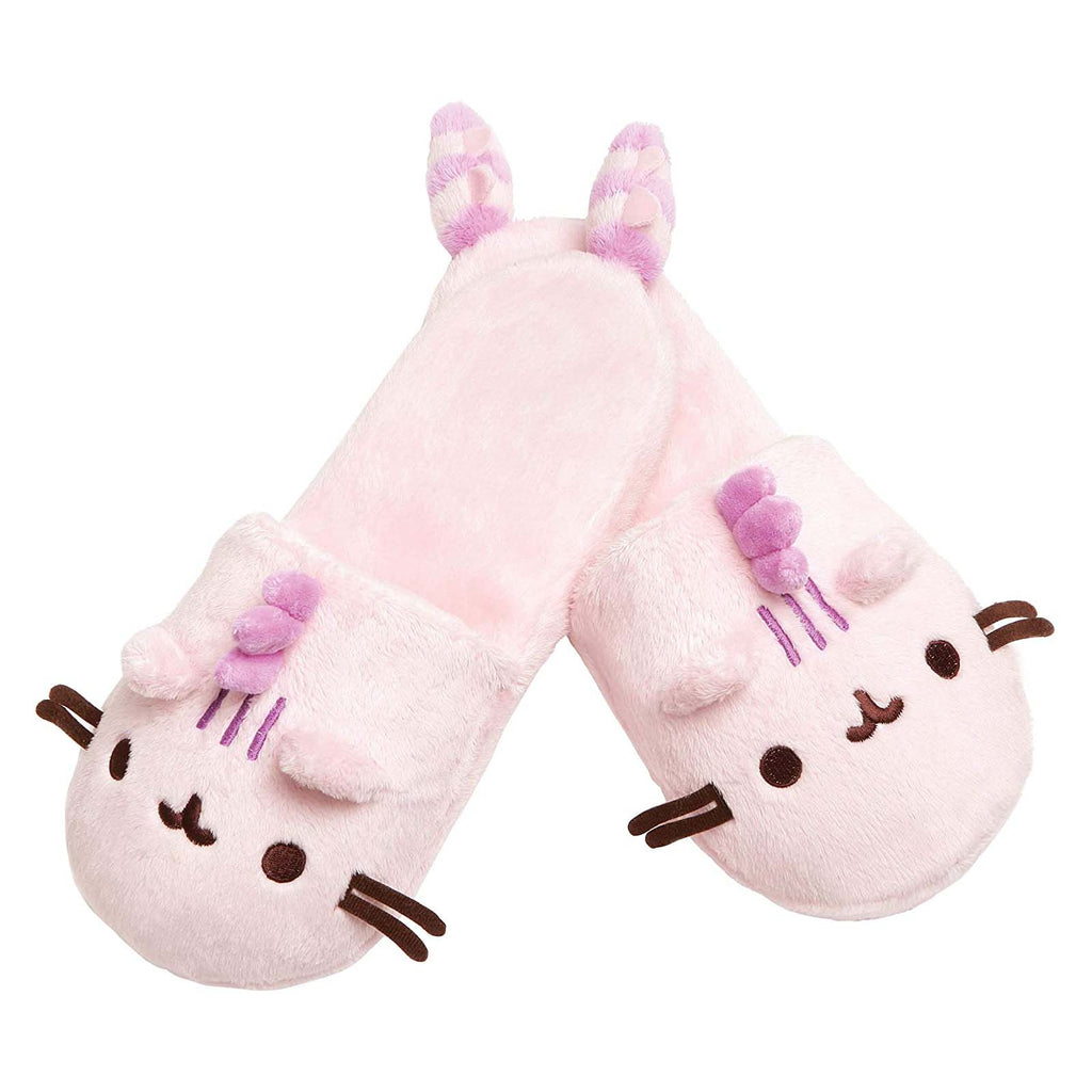 Gund Pusheen Pusheenosaurus Pink 12 Inch Plush Slippers - Radar Toys