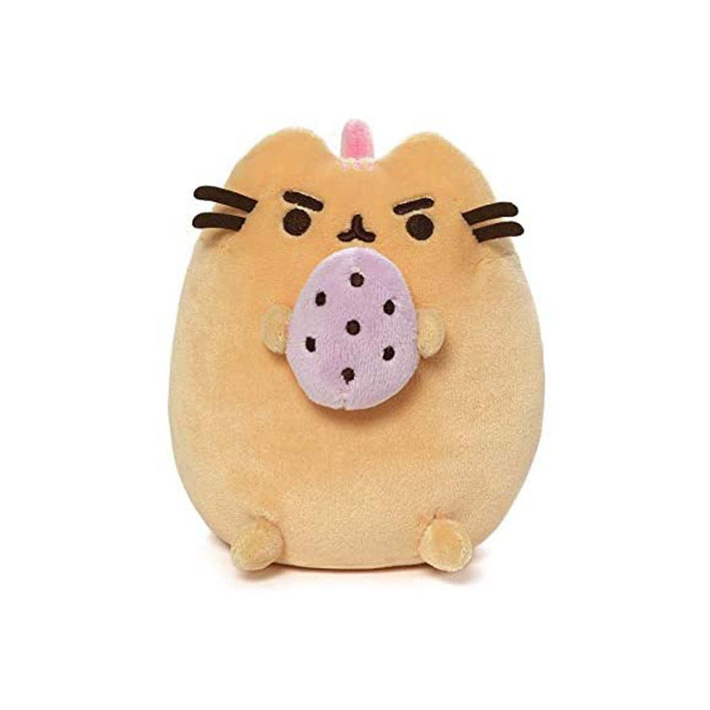 Gund Pusheen Pusheenosaurus Standing With Egg Yellow 6 Inch Plush Figure - Radar Toys