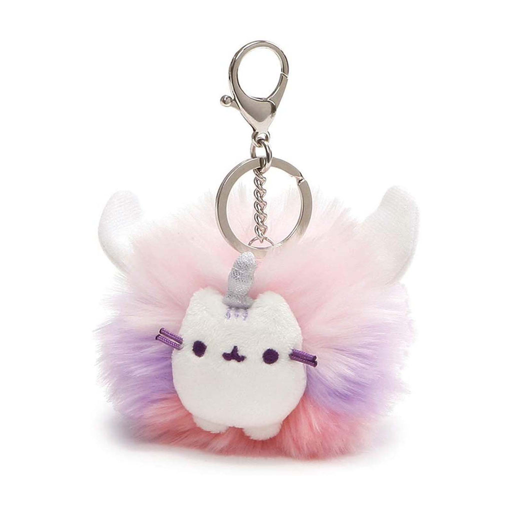 Gund Pusheen Super Pusheenicorn 4 Inch Plush Pom Keychain - Radar Toys