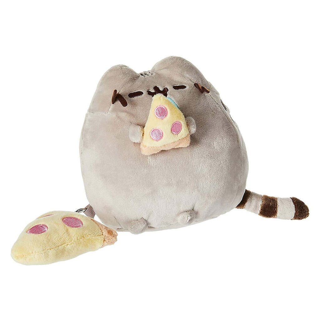 Gund Pusheen With Pizza Clip 6 Inch Plush Figure - Radar Toys