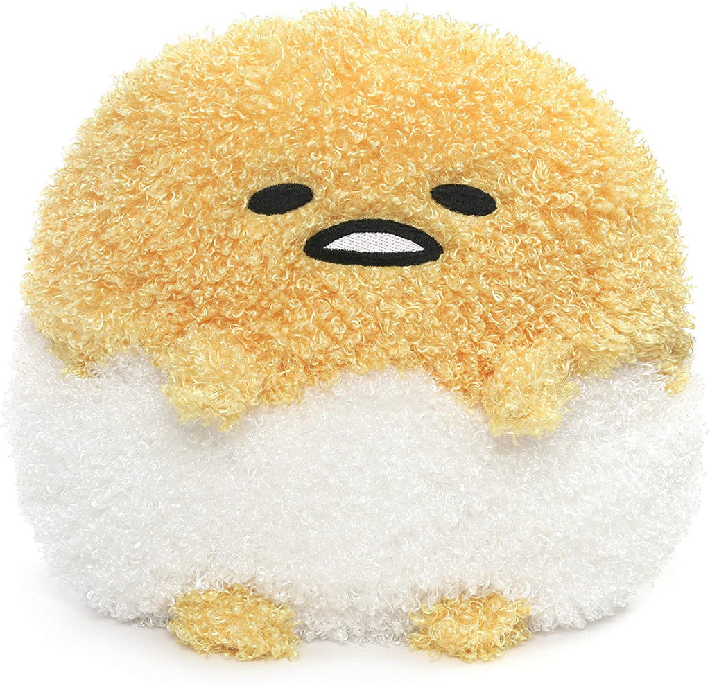 Gund Sanrio Gudetama Deluxe Egg In Shell 9 Inch Plush Figure - Radar Toys