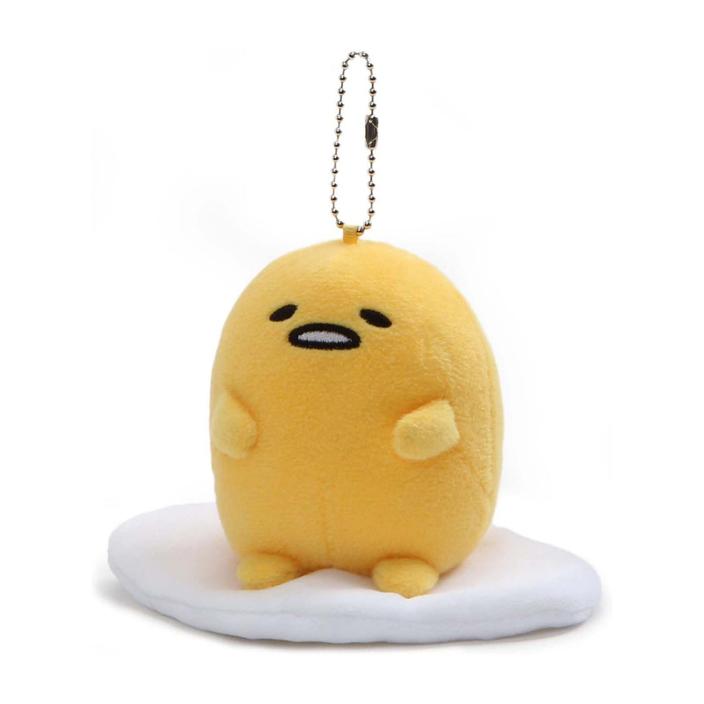 Gund Sanrio Gudetama Sitting Up 5 Inch Plush Keychain - Radar Toys
