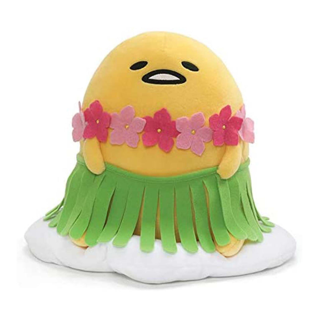 Gund Sanrio Gudetama With Hula Skirt 9 Inch Plush Figure 6052061 - Radar Toys