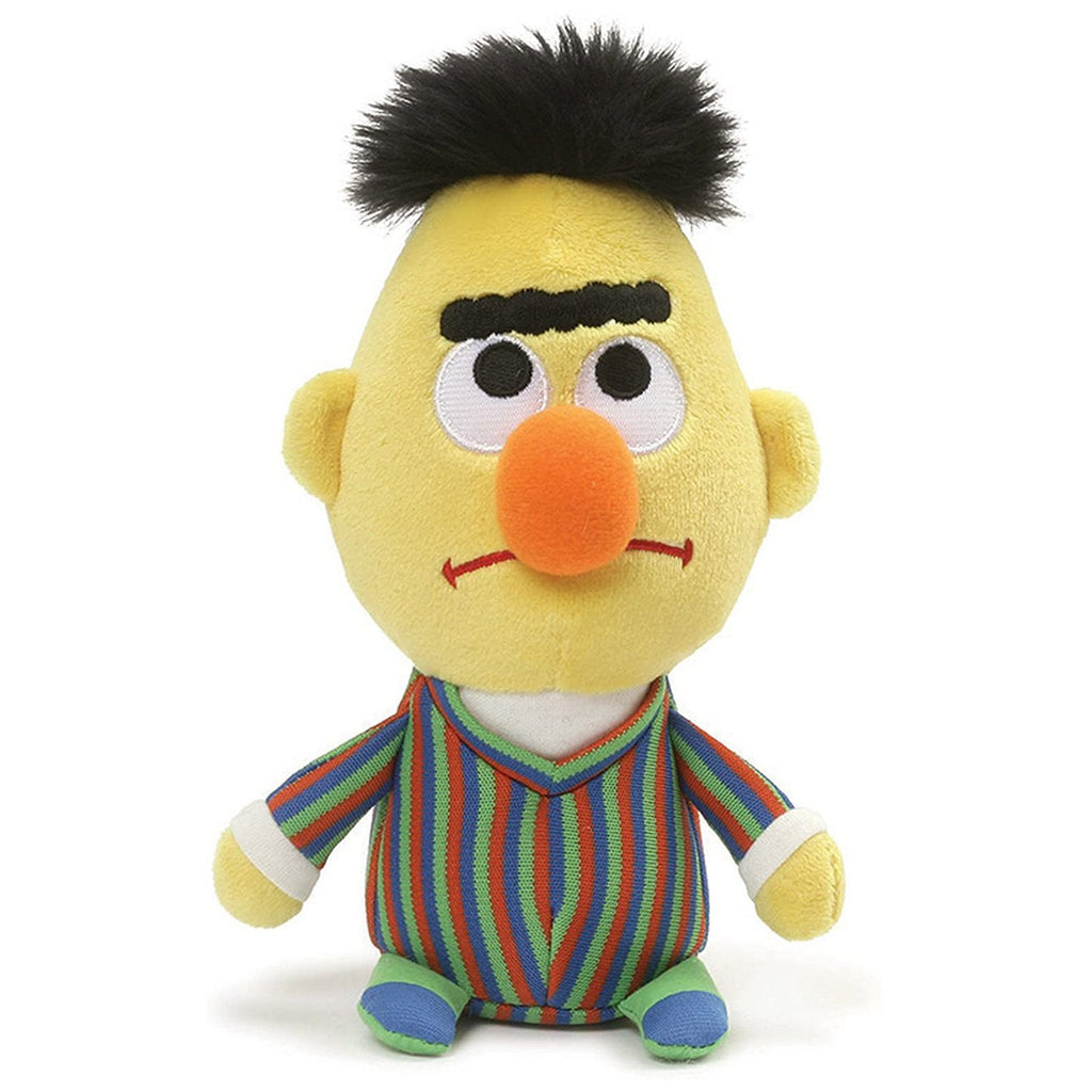 Gund Sesame Street Bert Emoji 7 Inch Plush Figure 4060968 - Radar Toys