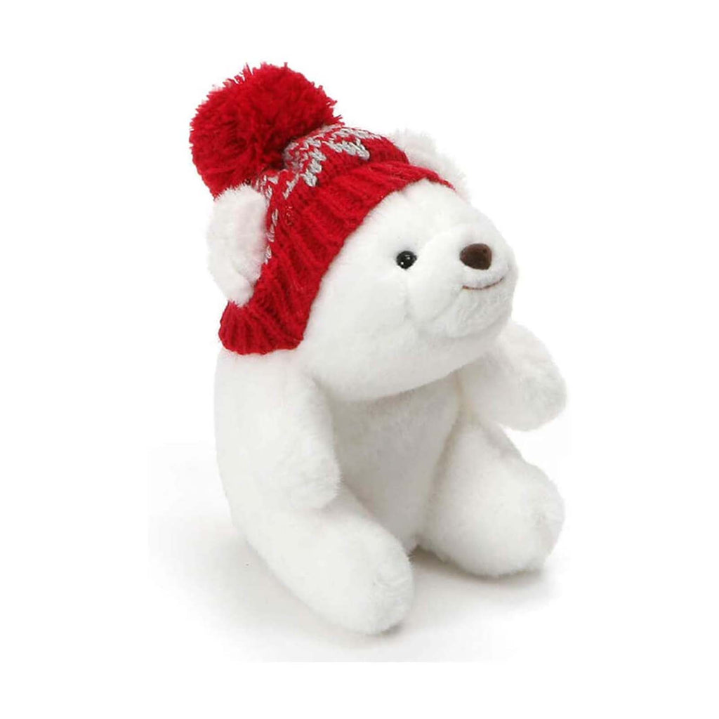 Gund Snuffles With Hat Polar Bear 5 Inch Plush Figure - Radar Toys