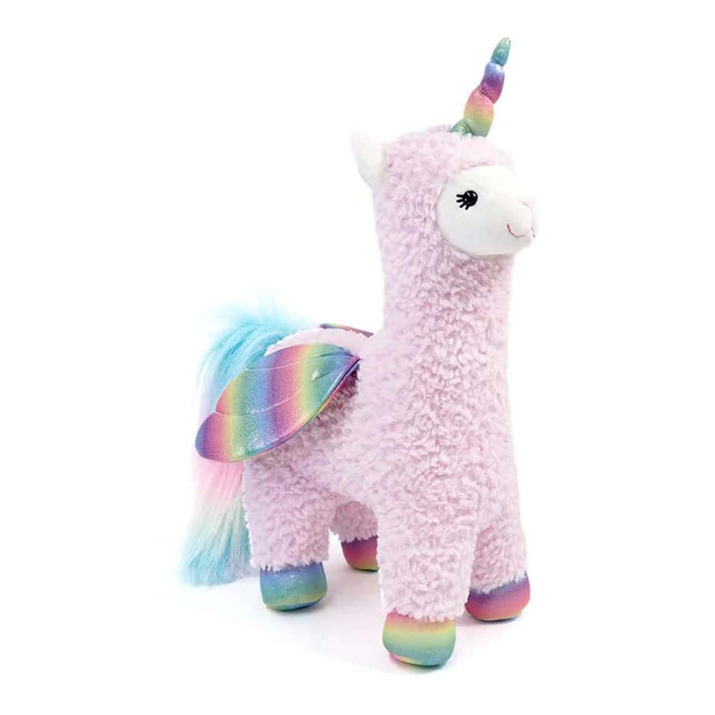Gund Sparkles Llamacorn With Rainbow Wings 16 Inch Plush Figure - Radar Toys