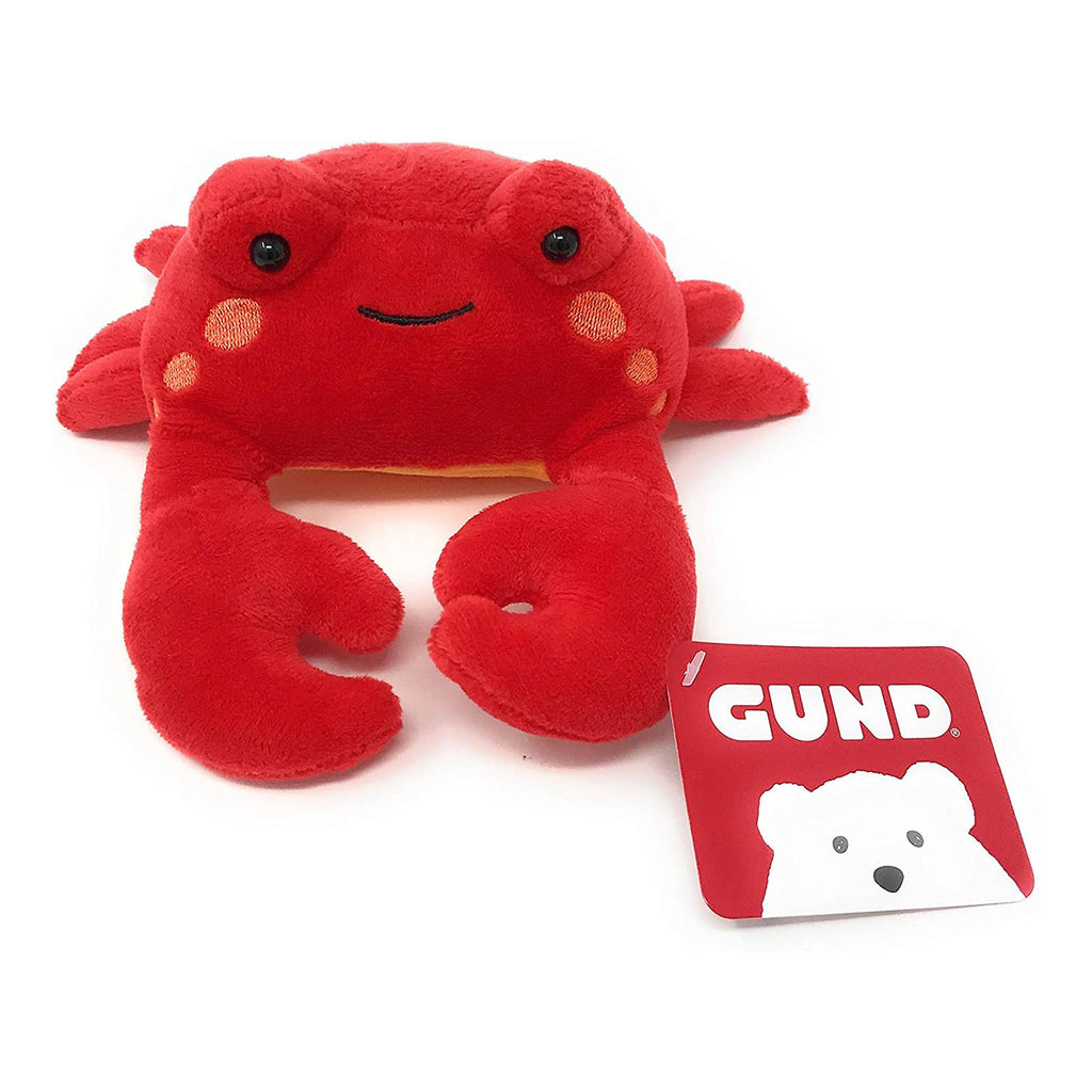 GUND Sydney Crab 7 Inch Animal Plush - Radar Toys