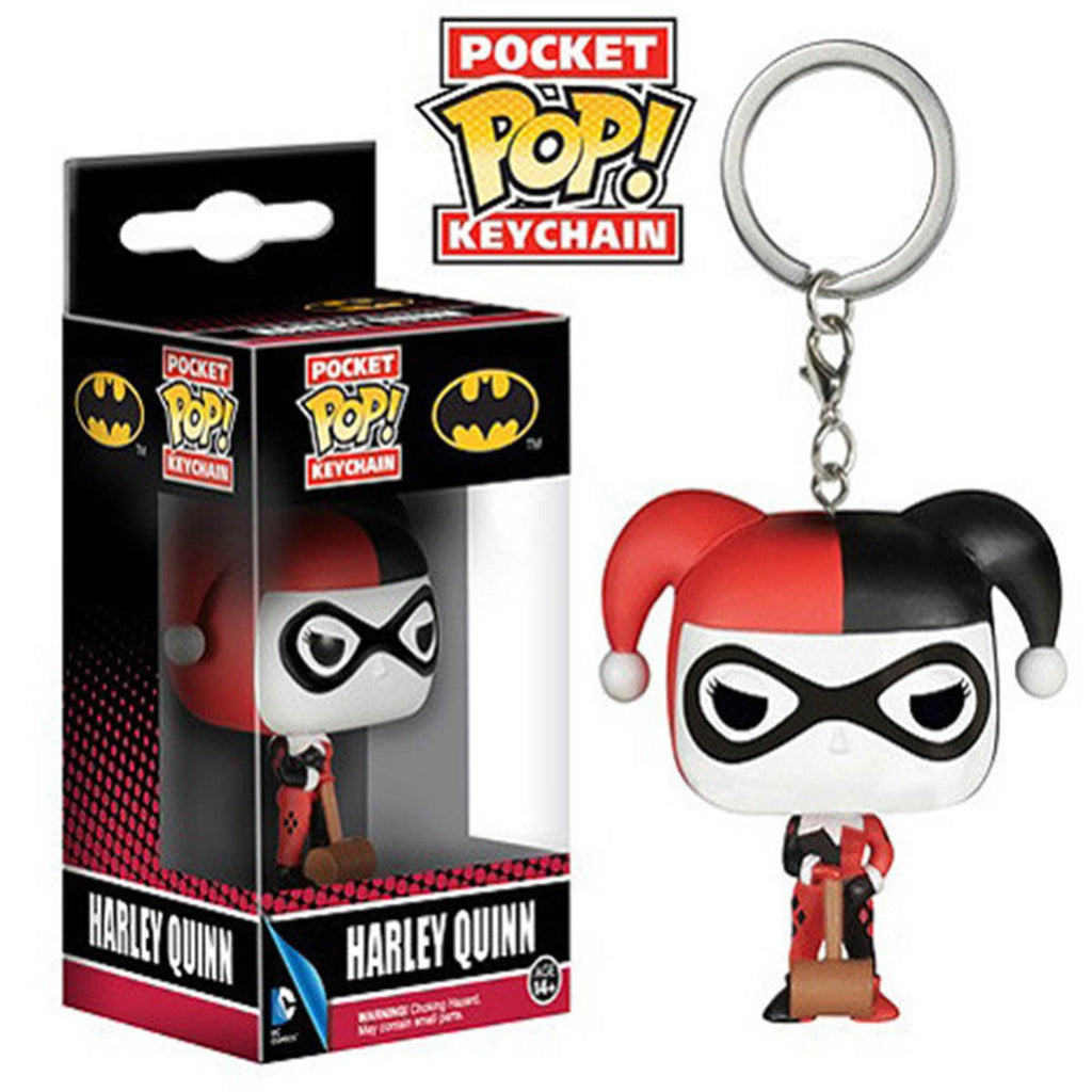 DC Comics Batman Pocket POP Harley Quinn Vinyl Figure Keychain