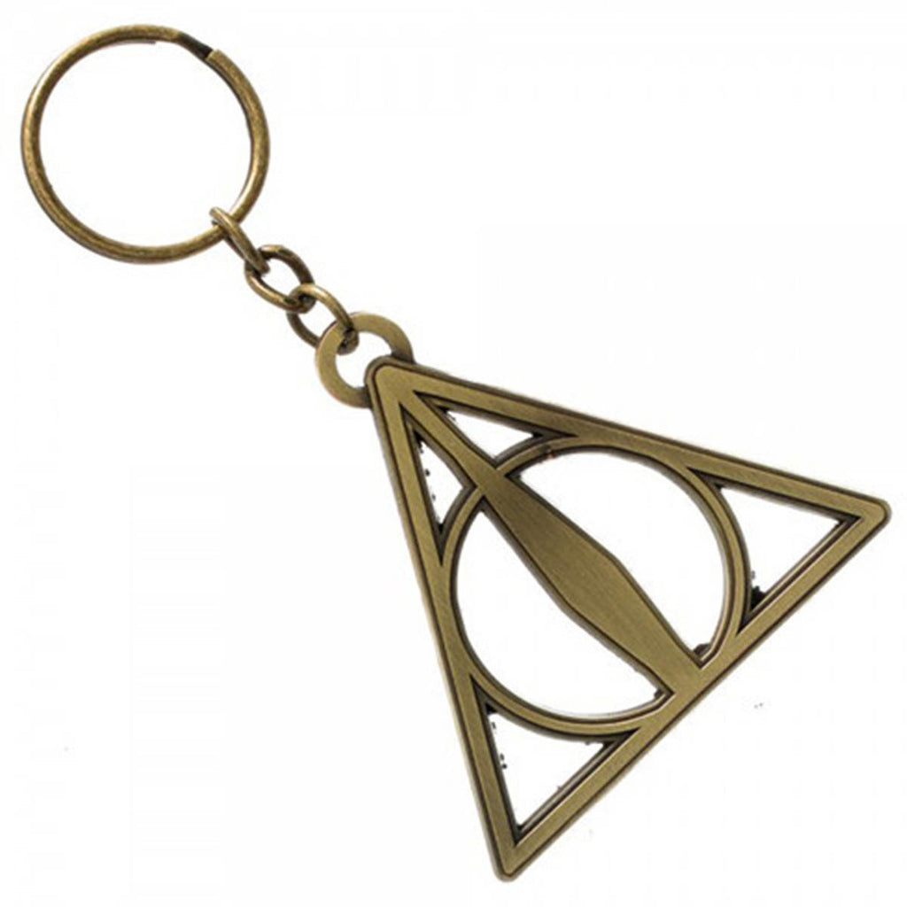 Harry Potter Deathly Hallows Metal Keychain