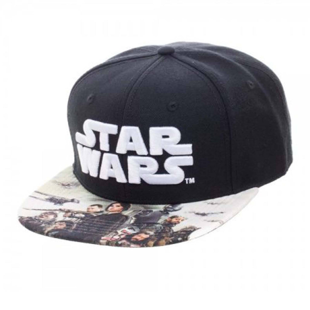 Star Wars Rogue One Sublimated Bill Snapback Hat