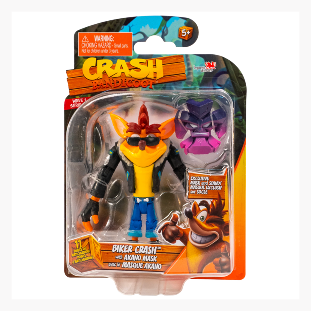 License 2 Play Biker Crash With Akano Mask Action Figure - Radar Toys