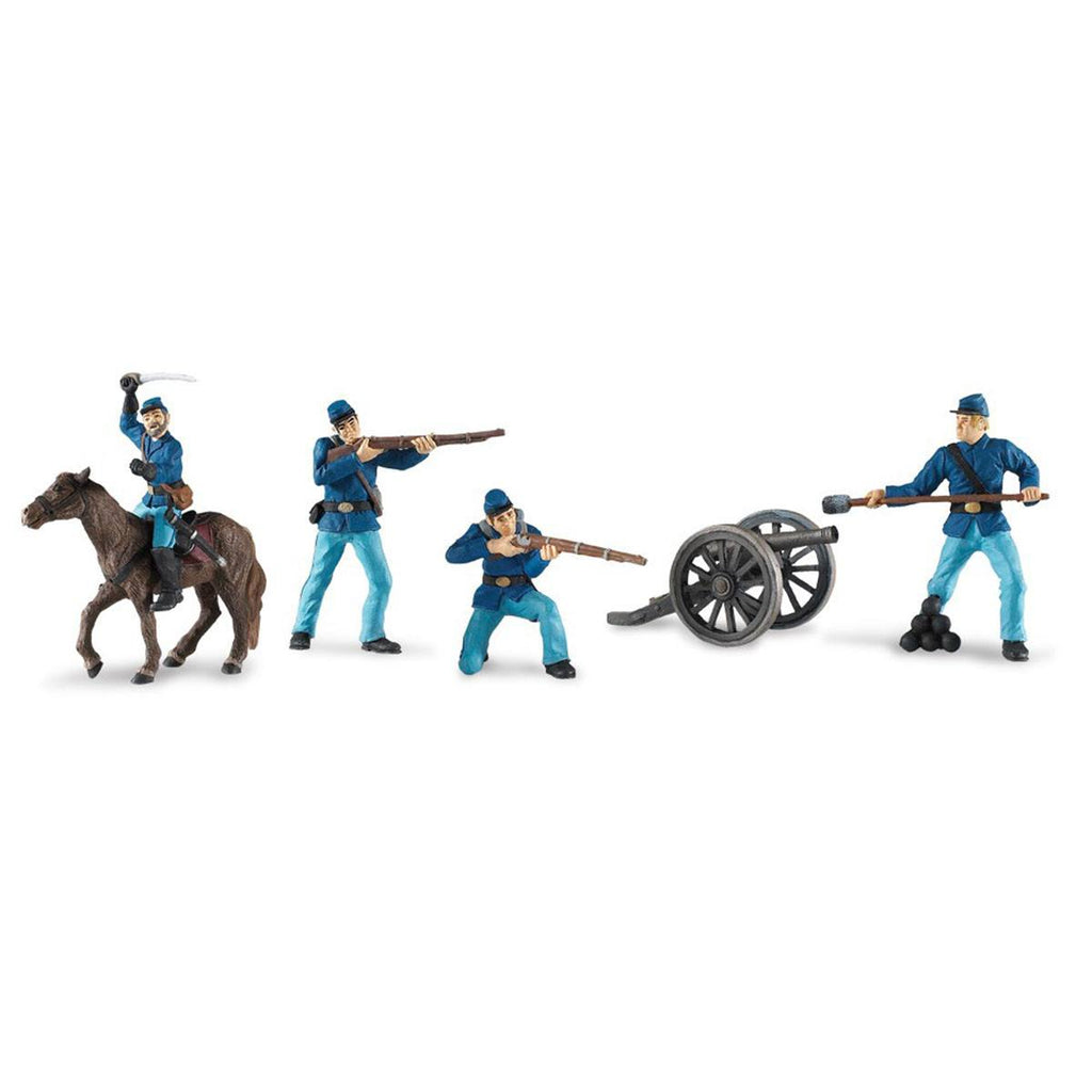 Civil War Union Soldiers Collection 2 Toob Mini Figures Safari Ltd - Radar Toys